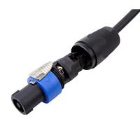 Connecteur Speakon mâle 4 broches CS005 Yinyu pour câbles de haut-parleurs professionnels dans les systèmes PA et le sonorisation en direct