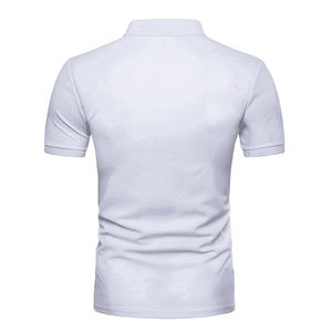 Polo de calidad superior para hombre, precio al por mayor, servicio OEM, la mejor camiseta Polo transpirable cómoda de fabricación para hombre - Product Image 4