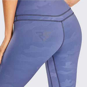 เลกกิ้งผ้ายืดสำหรับผู้หญิงเลกกิ้งออกกำลังกายชุดฟิตเนสมาใหม่ - Product Image 6