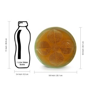 Peacock Boulevard Juego de 4 platos de cena de cerámica grabados a mano Patrón de sopa y pan personalizable seguro para microondas para hoteles - Product Image 5