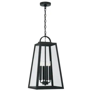 Atractiva decoración del hogar luces linterna colgante linterna de primera calidad negro Metal hierro Material luces accesorios en precio barato - Product Image 1