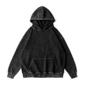 Novedad: Sudaderas con Capucha para Mujer con Logotipo Personalizado, Lavado Ácido, Estilo Vintage, Talla Grande, Servicio OEM - Product Image 6