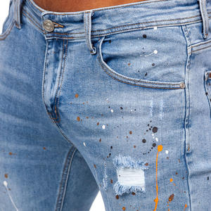 Venta al por mayor totalmente personalizado adulto tamaño de los hombres pantalones de mezclilla/OEM Etiqueta Privada de alta calle con estilo de los hombres pantalones de mezclilla de los pantalones vaqueros - Product Image 5