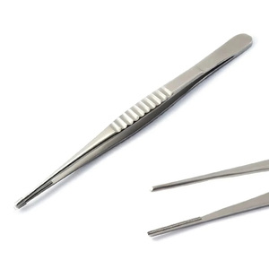 Pinzas para tejido vascular DeBakey Premium, pinzas para tejido con dientes, clip de disección manual, acero inoxidable, certificado CE Clase I - Product Image 5
