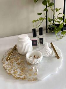 Resin <b>Decorative</b> Tray in Multiple Colors Rectangle Home <b>Decor</b> Resin Tray High Quality - Product Image 5