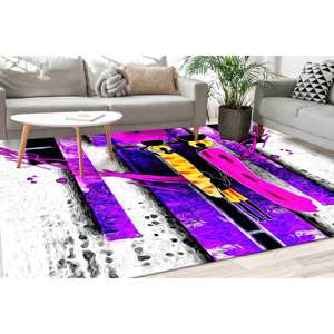 Tapis africain, Tapis femme noire, Tapis femme africaine, Tapis imprimé, Tapis en chenille - Product Image 1