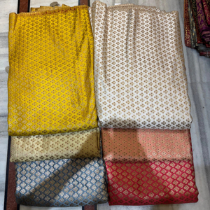 Tissu de brocart tissé Jacquard de haute qualité Textile de qualité supérieure pour robes de mode rembourrage de mariage artisanat approvisionnement en gros - Product Image 1