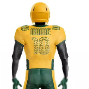 ใหม่ 2026 เสื้อฟุตบอลอเมริกันชายพิมพ์ลายฤดูร้อนแห้งเร็วระบายอากาศได้ดีผ้าโพลีเอสเตอร์สวมใส่สบายชุดยูนิฟอร์ม - Product Image 4