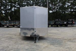 Remorque de transport fermée en acier 7x14 de qualité supérieure fiable |   Semi-remorque à double essieu, longueur 45 m, capacité de charge 45 tonnes, fabriquée en Ontario - Product Image 3