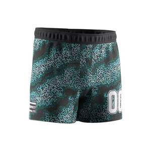 Pantalones cortos de rugby más vendidos Pantalones cortos de rugby de calidad superior Nuevo diseño 100% Pantalones cortos de rugby de poliéster Hecho en Pakistán - Product Image 3