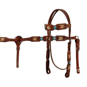 ชุดเครื่องหนังวัว100% แบบตะวันตกคอปกหน้าอกทำด้วยมือคุณภาพสูงจากผู้ผลิต - Product Image 2