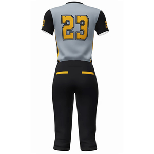 Nouvelle arrivée vêtements d'entraînement ensemble d'uniformes de baseball et softball 100% polyester sublimé uniforme de baseball à vendre personnalisé - Product Image 2