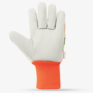 Gants de sécurité isolés en cuir de vachette SG-3051 de haute qualité SkatIQ poignet en tricot fonction antidérapante haute visibilité - Product Image 3