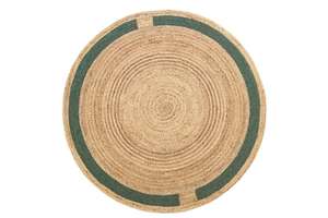 Alfombra de yute trenzada moderna de lujo, diseño geométrico hecho a mano, revestimiento de suelo, técnica copetuda, fábrica directa, textiles indios H/L - Product Image 2