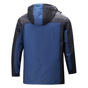 Quantité minimale de commande bas couleur unie hommes coupe-vent veste d'hiver nouveauté haute qualité coupe-vent veste - Product Image 3