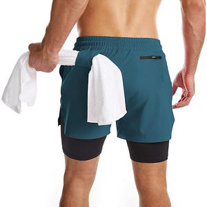 Shorts de sport chauds pour hommes, course à pied, hiver, séchage rapide, entraînement sportif, vêtements de sport, Noël, Nouvel An, collection d'hiver européenne - Product Image 2