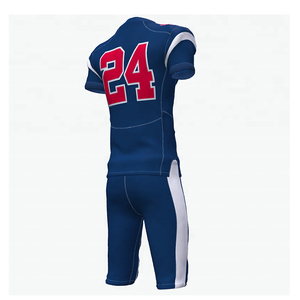 Uniformes de football américain pour hommes 2024, qualité supérieure, design personnalisé, ensembles de sublimation, respirants, séchage rapide, grandes tailles, 100% - Product Image 3