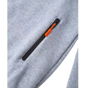 OME sweats à capuche sweat à capuche zippé avec poches Color Block veste à capuche pour hommes décontracté poches à manches longues sport à capuche printemps automne - Product Image 3