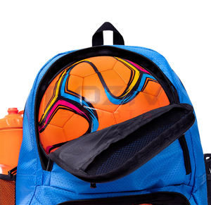 Sacs à dos de football personnalisés de luxe de haute qualité avec porte-ballon pour garçons et filles, design souple, en polyester, taille personnalisable - Product Image 5