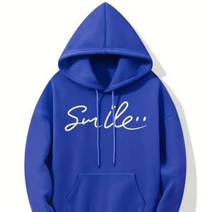 Sweats à capuche en molleton de haute qualité avec logo personnalisé avec pull-over Sweatshirts décontractés surdimensionnés légers pour l'hiver - Product Image 1