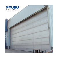Portes en tissu méga sur mesure, structure en acier, tissu PVC, pour applications lourdes minières et hangars, flexibles