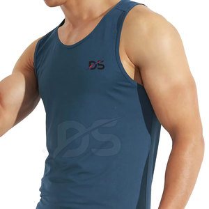 Nouveauté 2025 Débardeur Homme Casual Léger Couleur Personnalisée Séchage Rapide Respirant Écologique Vente en Gros - Product Image 3