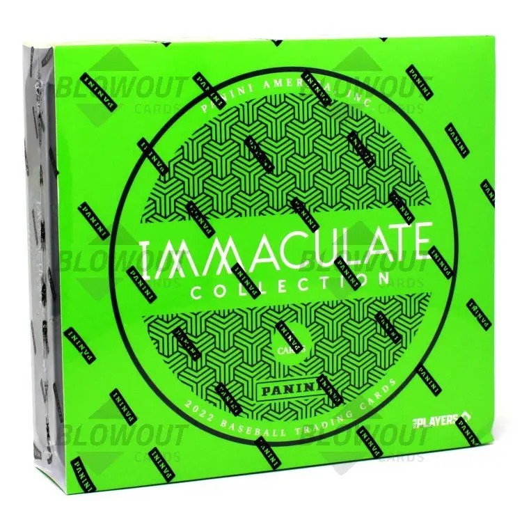 Original 2022 Panini Immaculate Baseball Hobby Box Scellé en Usine