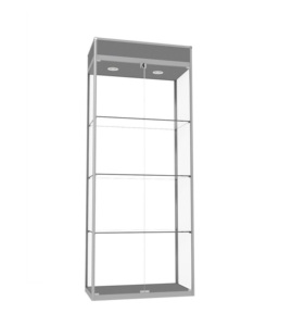 Vitrine de qualité musée pour bijoux pour présentoir de vitrine moderne design polyvalent et élégant profilé en aluminium - Product Image 4