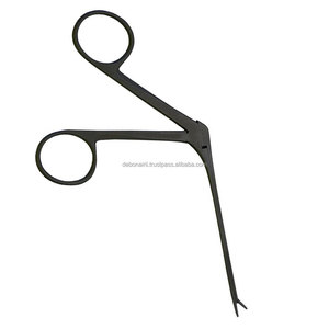 Ciseaux Stevenson en alligator noir, profil fin, instrument chirurgical dentaire vétérinaire, qualité médicale, manuel, certifié CCC - Product Image 1