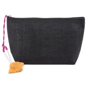 Chengdu Jute Personalized <b>Toiletry</b> Clutch Bag Custom Merchandise - Product Image 1