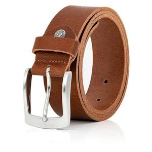 Ceinture en cuir personnalisée durable avec boucle à ardillon en PU noir de conception française professionnelle Modèle FD0000248 - Product Image 4