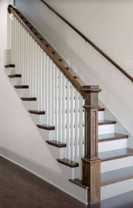 Profesional EFS personalización directa de fábrica NPC05 alta calidad moderno elegante Álamo Newel Caps Durable Morden Stair Parts - Product Image 6