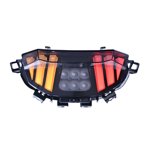 Rear Brake Lamp MT-09 2024- Motorcycle Integrated Signal LED <b>Tail</b> Lights Smoke Lens - Product Image 3