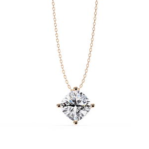 Pendentif en or 18 carats avec un magnifique diamant cultivé en laboratoire, pendentifs et breloques en diamant - Product Image 5
