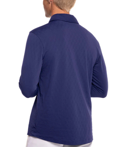 Polo para Hombre de Color Sólido, Camisa para Hombre, Tejido de Punto, Diseño Comprimido, Cómodo y Transpirable - Product Image 3