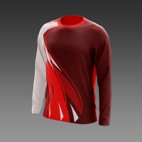 T-shirt de sport Maintenir le rythme, nouveau style, haute qualité, impression de logo personnalisé, manches longues, col rond, 100% coton, sublimation, décontracté, taille adaptée