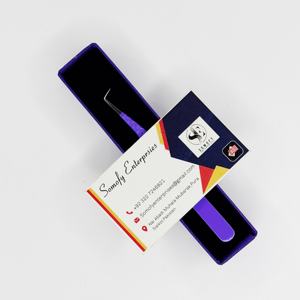 Pinzas de Volumen para Pestañas Somofy Enterprises de Acero Inoxidable de 90 Grados, con Punta Delgada Serrada para Aislamiento, las Más Valoradas - Product Image 6