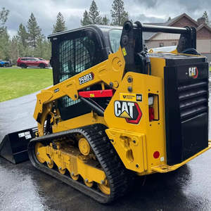 Chargeuse compacte sur pneus CAT 420F d'occasion, transmission intégrale 4x4, moteur Caterpillar, capacité de charge nominale de 45 tonnes, moteur et roulement, prix d'usine le plus vendu - Product Image 1