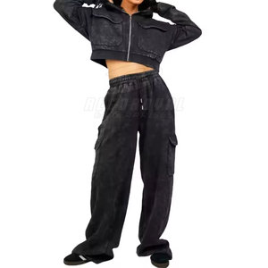 Quantité minimale de commande bas conception personnalisée femmes survêtements utilisation en plein air femmes vêtements couleur personnalisée femmes survêtement - Product Image 3