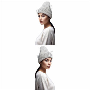 Bonnets pour femmes fabriqués au Pakistan, personnalisez votre propre design, bonnets jacquard pour femmes en vente en ligne - Product Image 5