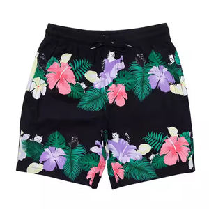 100% Cotton High Quality Top Design Canvas Windproof Swimming <b>Shorts</b> Adults Custom Private Label High Street Style OEM Service - Product Image 1