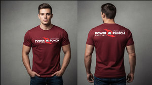 Camisetas Casuales POWER PUNCH para Hombre, 100% Algodón Jersey, Cuello Redondo, Manga Corta, Secado Rápido, Anti-Pilling, Logotipo Personalizado, Personalizable - Product Image 4