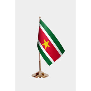 Drapeaux de bureau pour le Suriname, idéaux pour les agences de voyage - Product Image 2