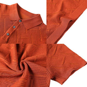 2023 décontracté mode hommes Polo hommes ample affaires décontracté à manches courtes respirant Polo été T-Shirt haut - Product Image 6