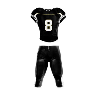 Maillot de football américain personnalisé fait main, couleur au choix, 100% polyester respirant, unisexe, personnalisation de l'équipement d'équipe, haute qualité - Product Image 1