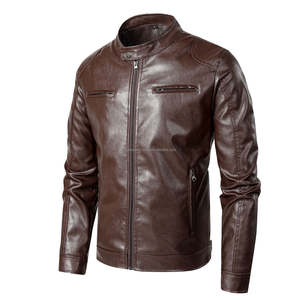 Traje de Turismo de moto Equipo de montar con estilo 2026 Cuero a prueba de viento Ropa deportiva Chaqueta Hombres Motocicleta Auto Racing Wear - Product Image 6