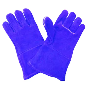 Gants de sécurité en cuir de vachette de qualité supérieure certifiés CE ISO 9001:2015 11 oz Anti-Vibration Protection des mains durable pour - Product Image 3