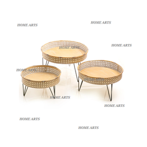 Greatest Quality Tableware <b>Cake</b> Server Set of Three Different Sizes Iron <b>Cake</b> Serving <b>Stand</b> For Wholesale Supplier - Product Image 2