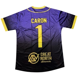 เสื้อซอฟต์บอลและเบสบอลแบบระเหิดที่ปรับแต่งได้เสื้อกีฬาเบสบอลระบายอากาศได้ดีผ้าไหมทวิลล์ดิจิตอลการพิมพ์การออกแบบของคุณยินดีต้อนรับ - Product Image 5