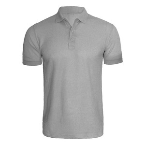 Novedades en camisetas polo deportivas e informales personalizadas al por mayor con opciones de marca personalizadas patrón de letras de tela de lona - Product Image 3